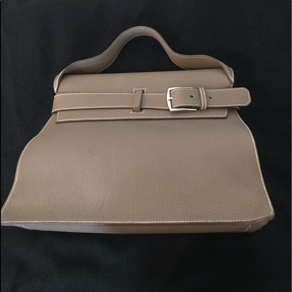 Hermès Etribelt Etoupe Togo w/ Palladium Hardware